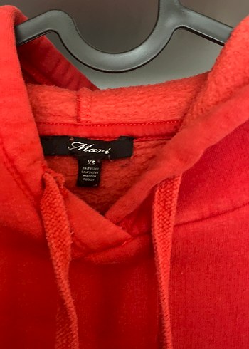 Mavi Jeans Kırmızı Kapüşonlu MAVİ Sweatshirt