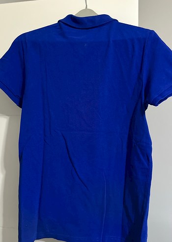 Fenerbahçe logolu saks mavisi polo yaka tişört - Görsel 2