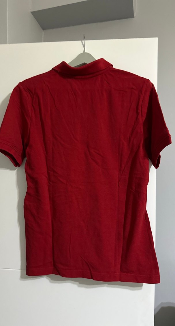 Kırmızı Erkek Polo Yaka Kısa Kollu Tişört - Görsel 2