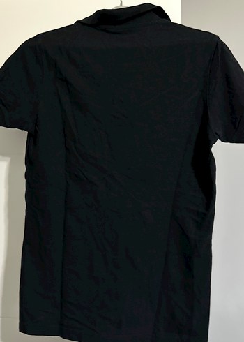 Erkek Siyah Kısa Kollu Polo Tişört - Görsel 2