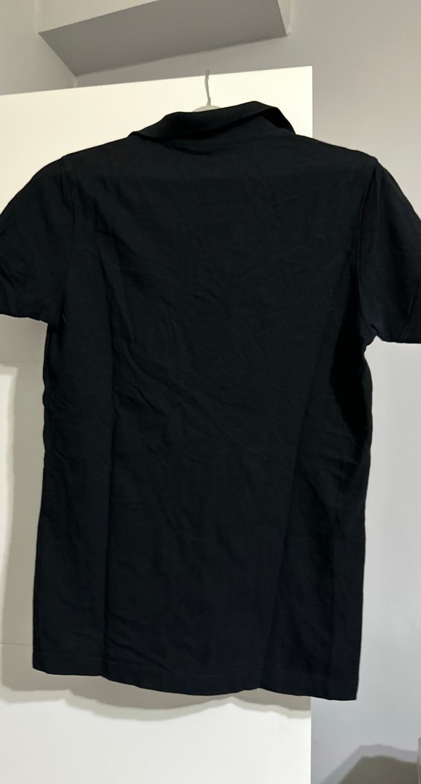 Erkek Siyah Kısa Kollu Polo Tişört - Görsel 2