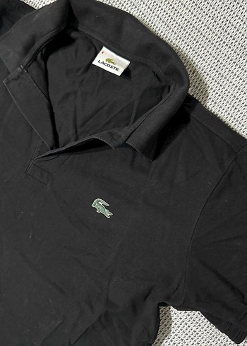 Erkek Siyah Kısa Kollu Polo Tişört - Görsel 3