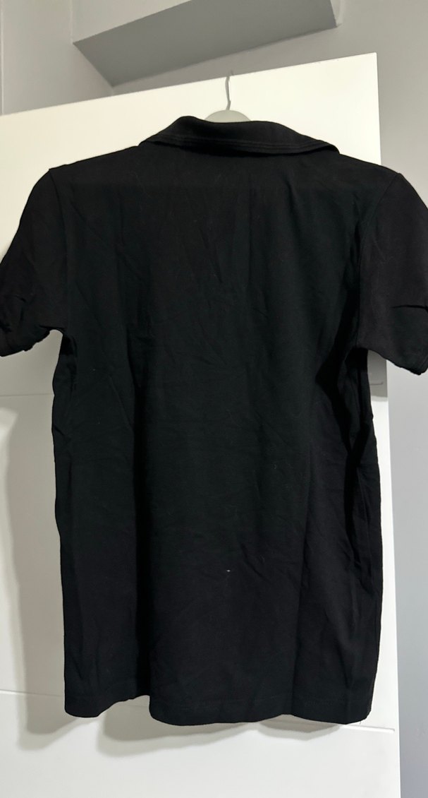 Erkek Siyah Kısa Kollu Polo Tişört - Görsel 2