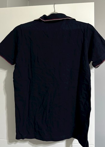 Erkek Lacivert Polo Yaka Tişört - Görsel 2