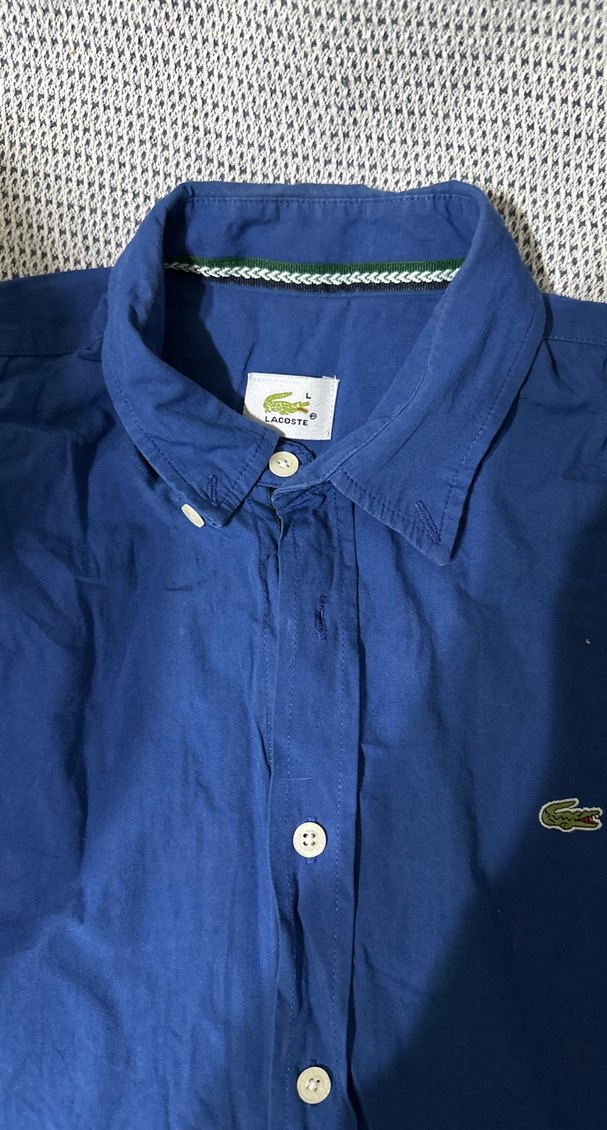 Lacoste Erkek Mavi Gömlek - Görsel 3
