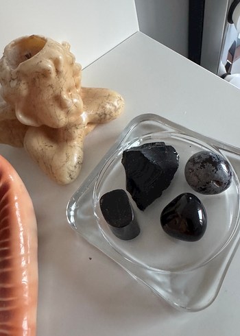 4lü Mini Doğal Taş Seti - Görsel 3