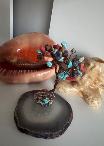 Doğal Taşlı Dekoratif Ağaç - Görsel 3