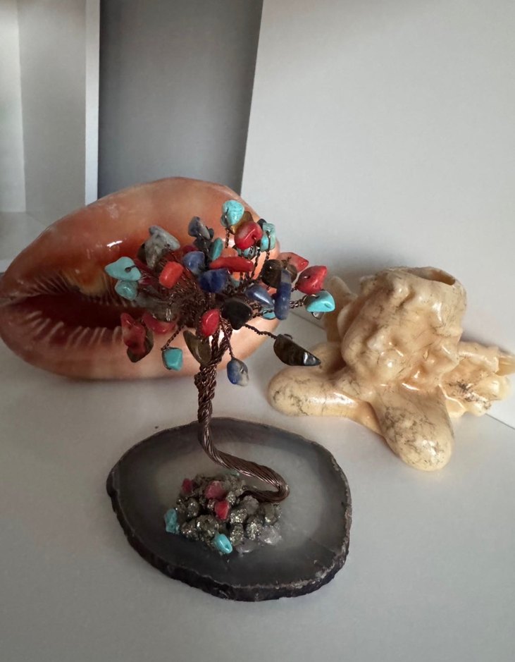 Doğal Taşlı Dekoratif Ağaç - Görsel 2