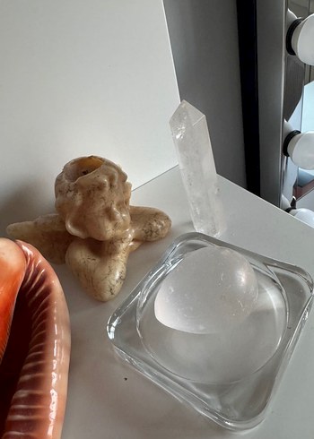 Kristal Kuvars & Selenit | Büyük Boy - Görsel 2