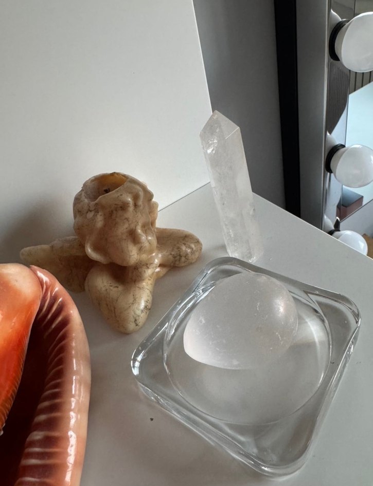 Kristal Kuvars & Selenit | Büyük Boy - Görsel 2