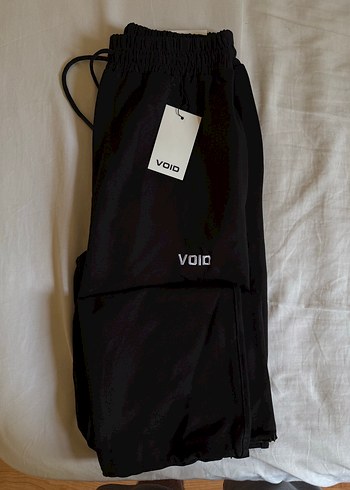 VOID Siyah Premium Ayarlanabilir Paça Oversize Eşofman - Görsel 6