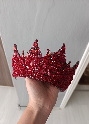 Accessorize Kırmızı Gelin Kına Tacı