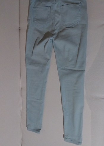 26 Beden Açık Mavi Pastel Kadın Skinny Denim Pantolon