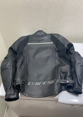 Dainese racing 4 deri ceket + dainese sırt koruması - Görsel 2