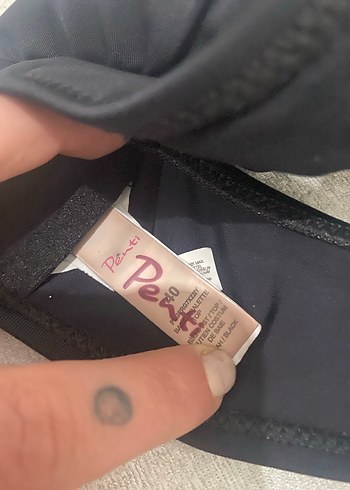 Pembe Tropikal Desenli Yüksek Bel Bikini Altı - Görsel 4