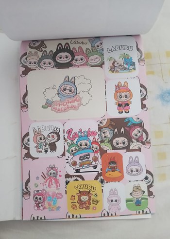 LABUBUlu stickır defteri - Görsel 2