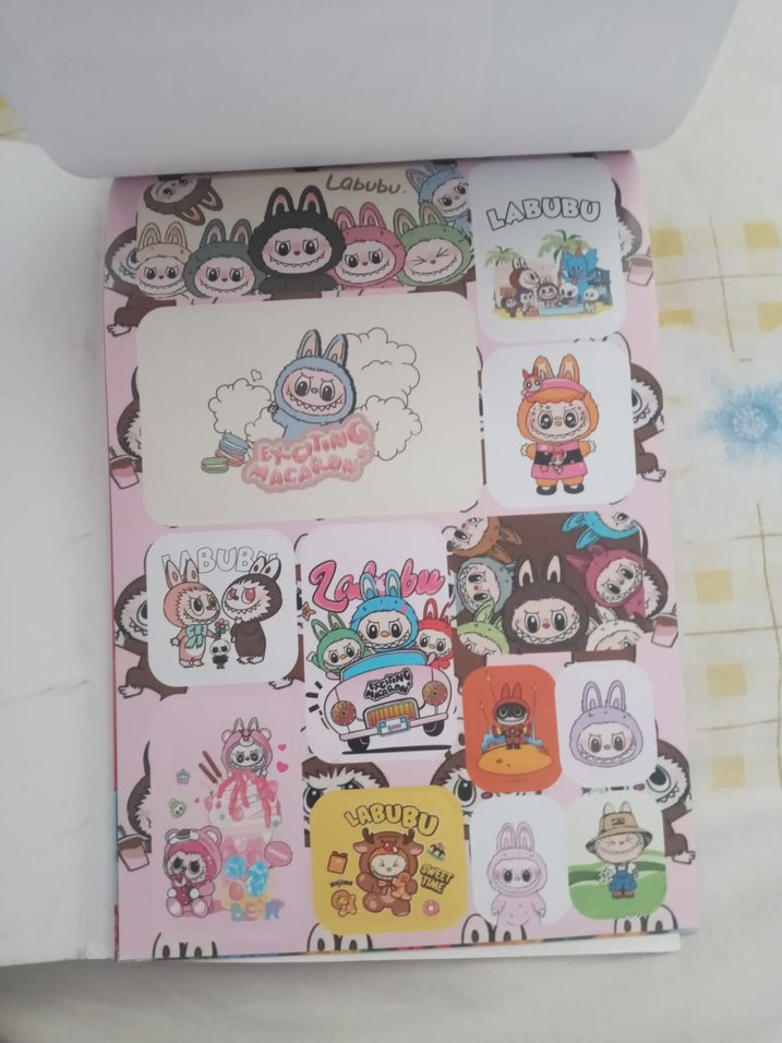 LABUBUlu stickır defteri - Görsel 2