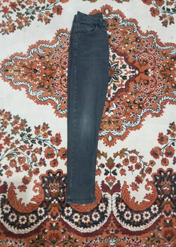 siyah çocuk kot pantolon - Görsel 3