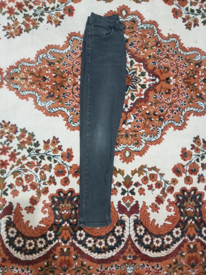 siyah çocuk kot pantolon - Görsel 3