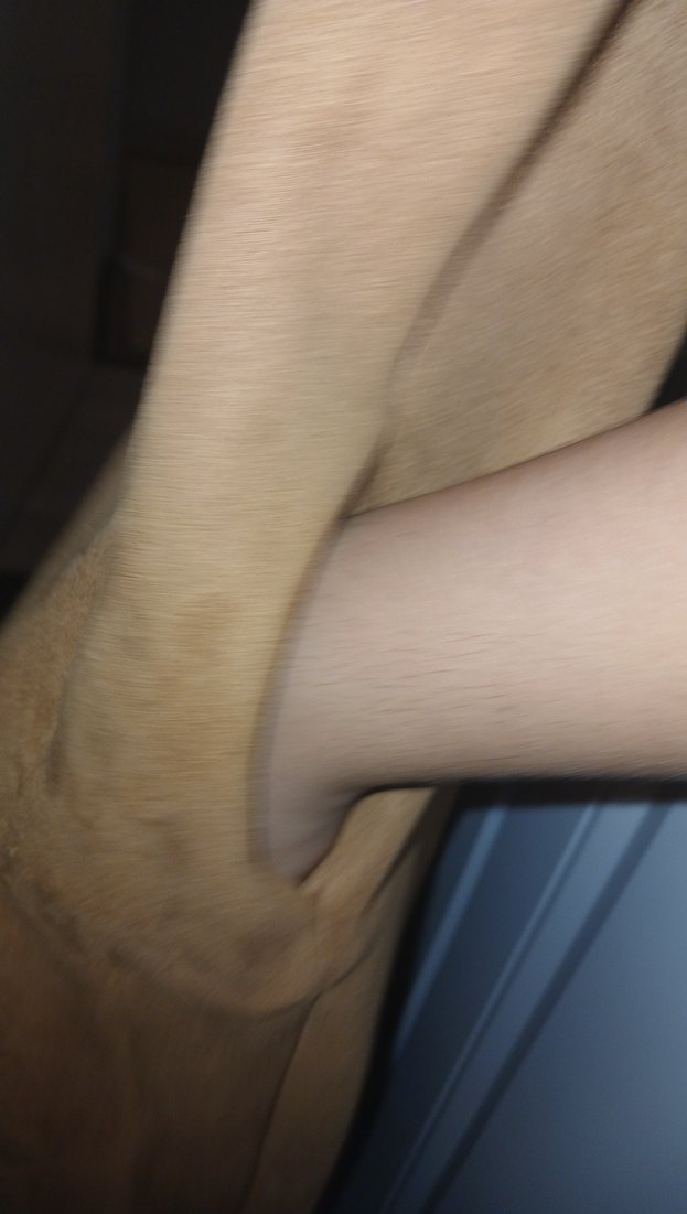 Kahverengi Süet Kürklü Uzun Kadın Yelek - Görsel 5