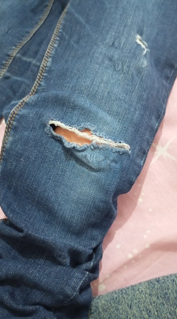 Kadın Mavi Dar Kesim Denim Jean - Görsel 2