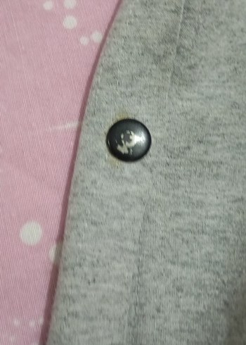 Düğmeli Gri Kadın Eşofman Altı - Görsel 6