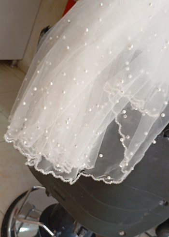 gelin duvağı boncuk detayı yeni - Görsel 5