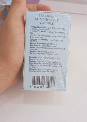 Brazilian Zayıflama Yağ Kapsülleri 60li - Görsel 2