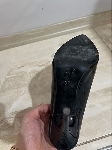 37 Beden siyah Renk Siyah stiletto