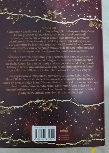 Güllerin İhaneti - Yıldızların Laneti 2. Kitap