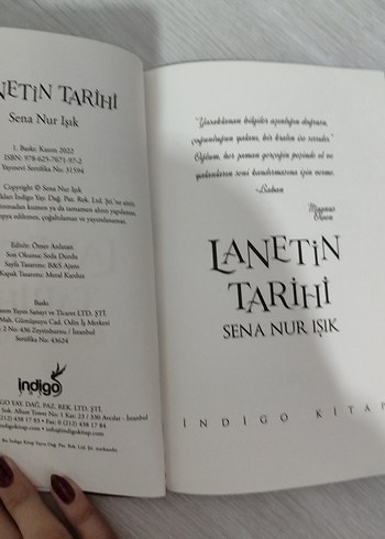 Beden Lanetin Tarihi - Sena Nur Işık