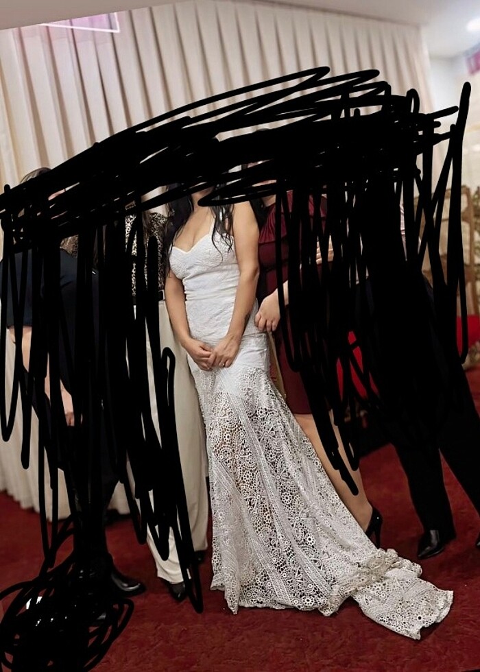 Bohem gelinlik,dış çekim elbisesi - Görsel 4