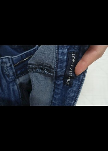 LC Waikiki LCW Kadın Lacivert Regular Fit Denim Jean