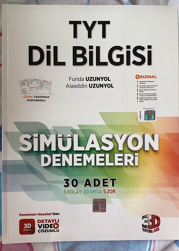 3D TYT Dil Bilgisi Deneme