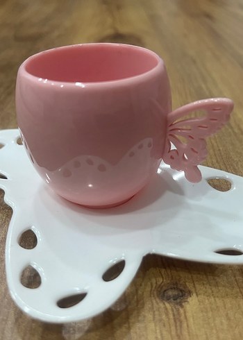 6 adet Kelebek Kulplu Pembe yumurtalık - Görsel 2