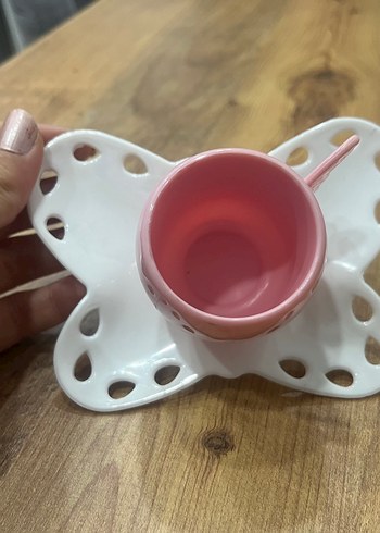 6 adet Kelebek Kulplu Pembe yumurtalık - Görsel 4