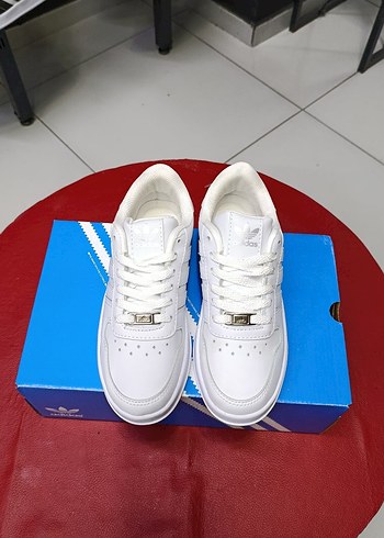 Adidas Beyaz Adidas Platform Spor Ayakkabı