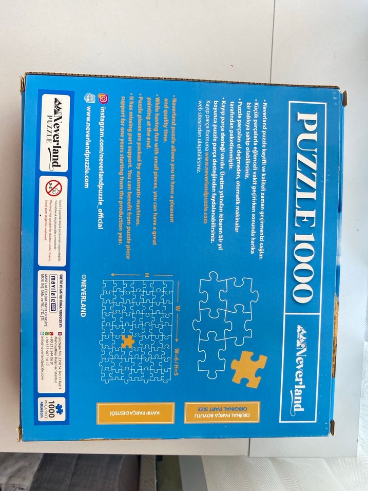 Puzzle 1000 parça - Görsel 2