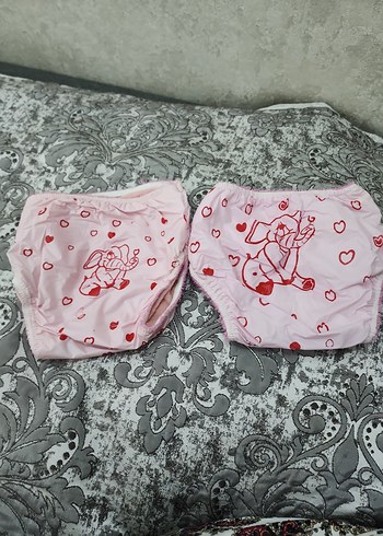 Pembe Çocuk İç Çamaşırı tuvalet eğitimi için