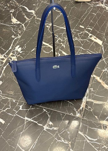 Lacoste Lacivert Kadın Fermuarlı Çanta