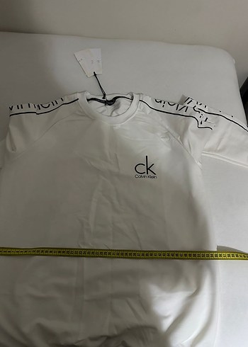 Calvin Klein Beyaz Erkek Sweatshirt - Görsel 3