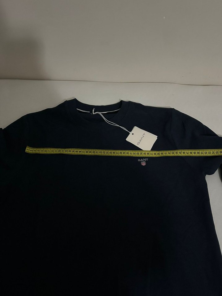 GANT Erkek Lacivert Bisiklet Yaka Sweatshirt - Görsel 5