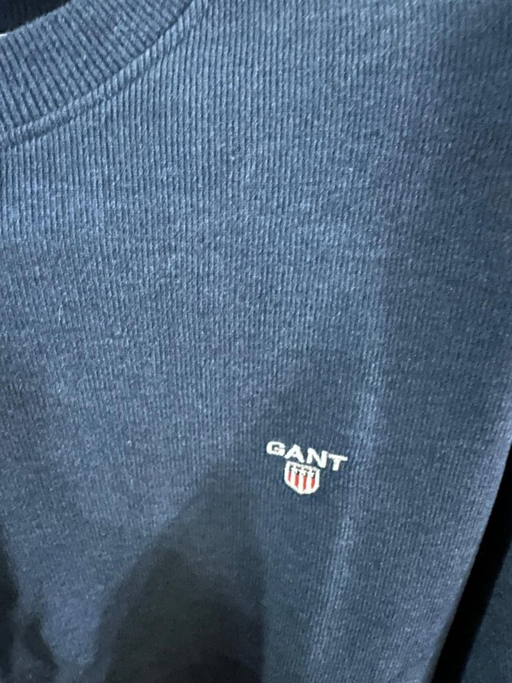 GANT Erkek Lacivert Bisiklet Yaka Sweatshirt - Görsel 2