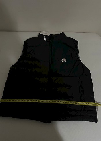 Moncler Siyah Fermuarlı Erkek Yelek - Görsel 6