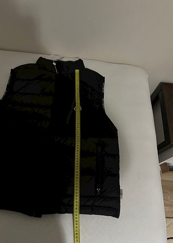 Moncler Siyah Fermuarlı Erkek Yelek - Görsel 4