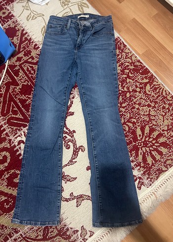 Levis Orta Mavi Denim Jean