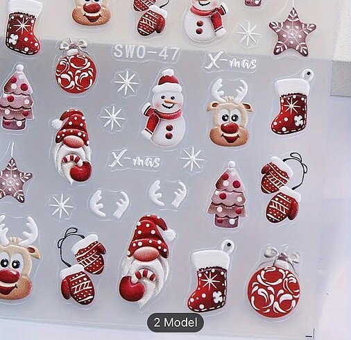 Sheinside Tırnak Sticker Seti