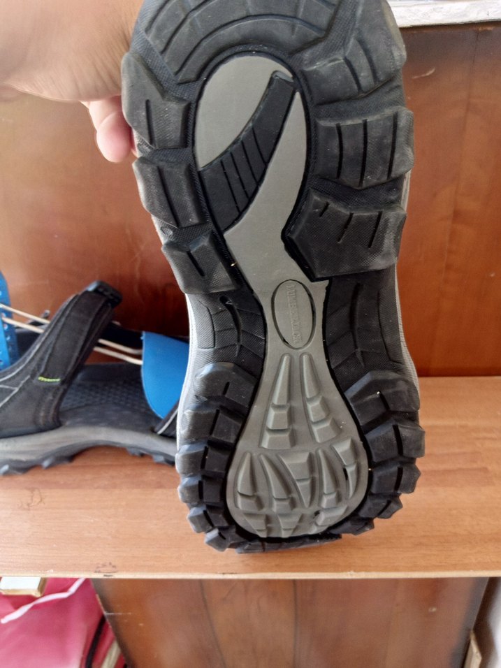 Gri Mavi Erkek Outdoor Sandalet - Görsel 2