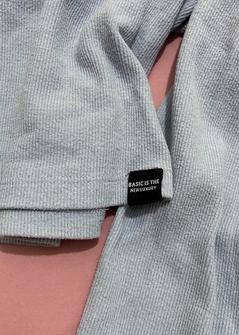 Gri Kadın Uzun Kollu Salaş Kazak - Görsel 2