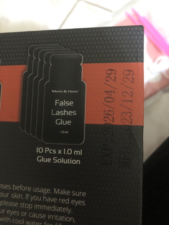 Mars & Hars Koyu Kırmızı Kirpik Perması Seti - Görsel 4